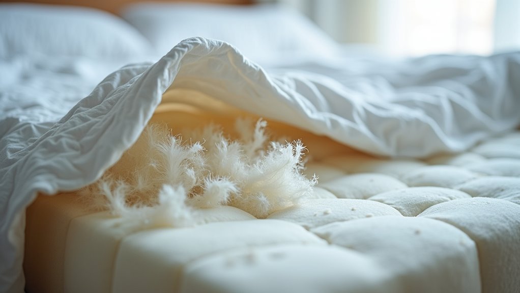 fiberglass fibers in mattresses