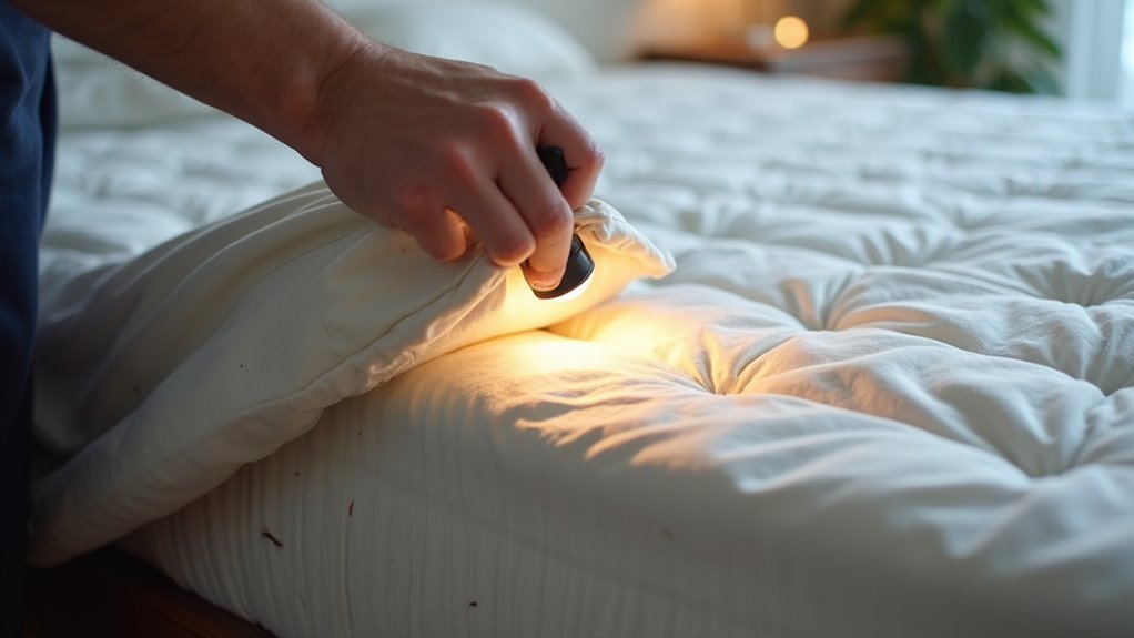 inspect mattress seams tags