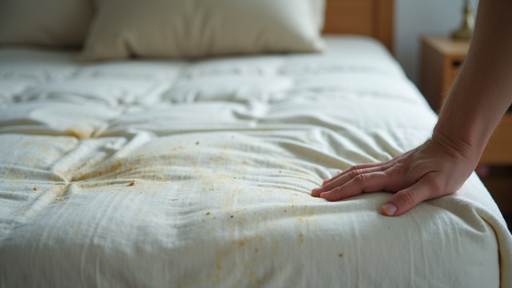lingering sweat and mildew odor