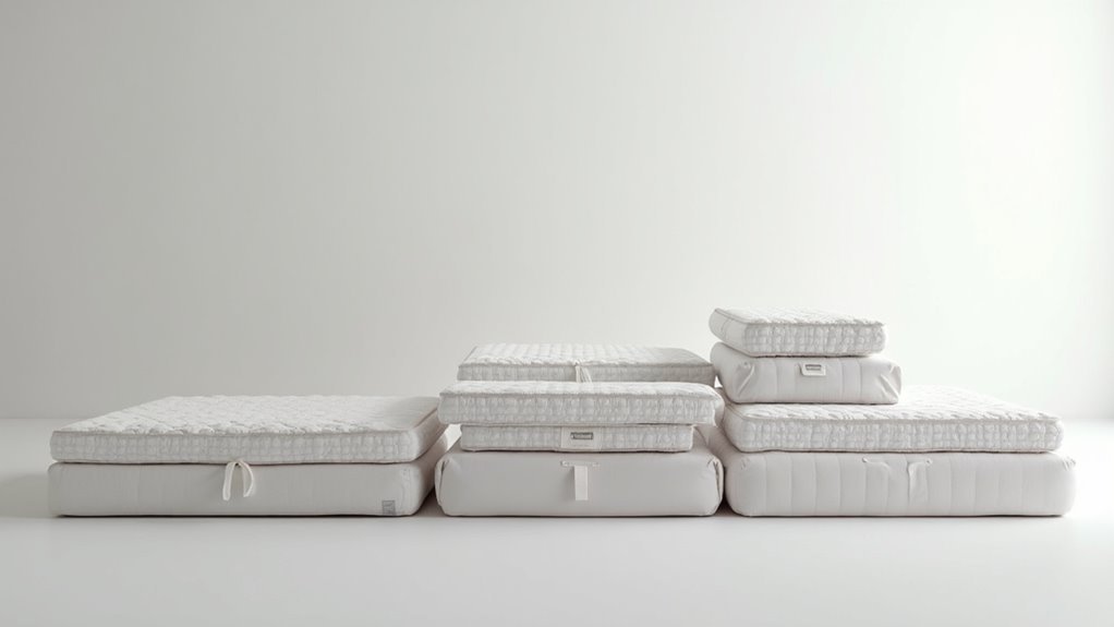 mattress weights vary by size