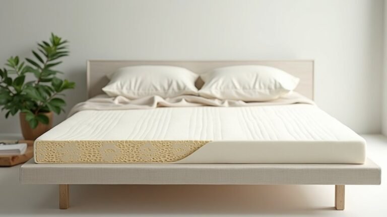 natural resilient breathable foam mattress