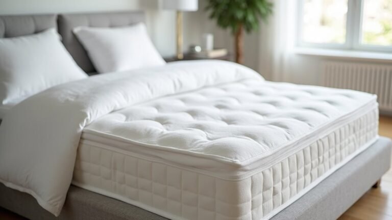 plush stitched pillow like topper