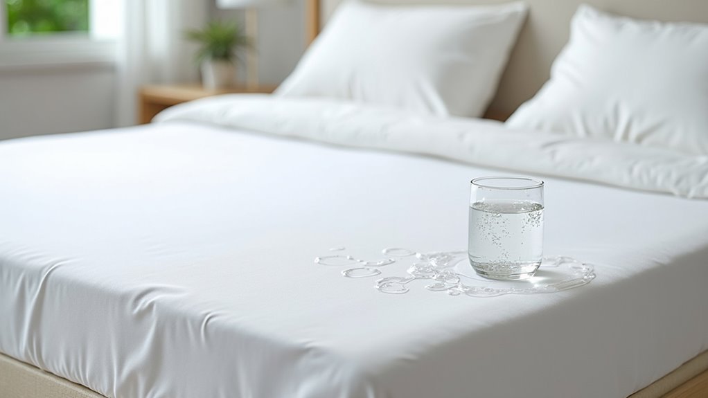 protects mattress from spills allergens