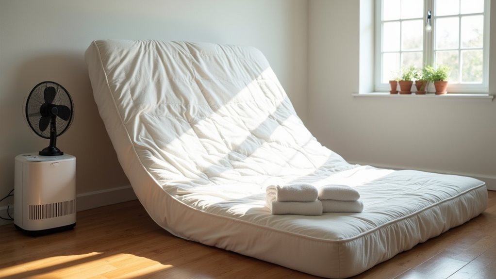 quickly air dry your mattress