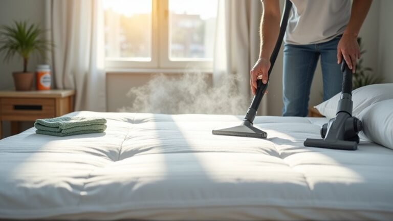 thorough mattress deep cleaning steps