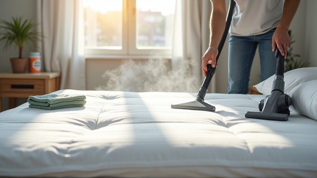 thorough mattress deep cleaning steps